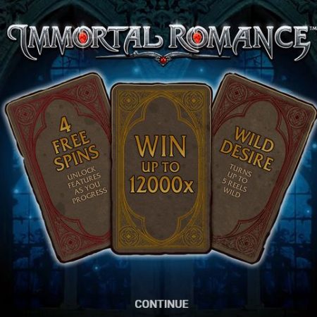Immortal Romance Slot Arvostelu: Bonukset ja Ilmaiskierrokset