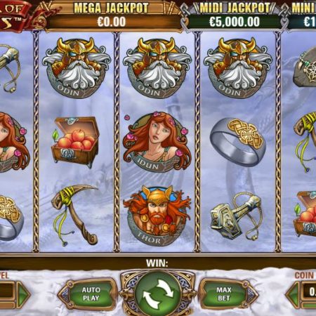 Hall of Gods Slot Arvostelu: Ilmaiskierrokset ja Bonukset