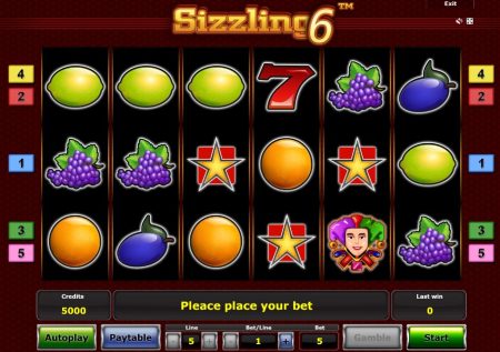 Sizzling 6 Demo Slot Arvostelu